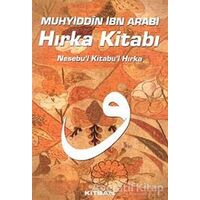 Hırka Kitabı - Muhyiddin İbn Arabi - Kitsan Yayınları