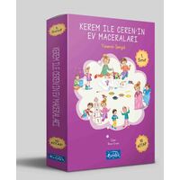 Kerem ile Ceren’in Ev Maceraları 10 Kitap Set - Yasemin Şengül - Parıltı Yayınları