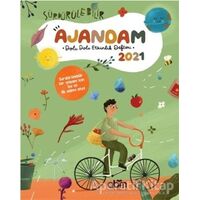 Ajandam 2021 - Dolu Dolu Etkinlik Defteri - Göyçen Gülce Karagöz - Abm Yayınevi