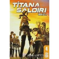 Titana Saldırı 4. Cilt - Hajime İsayama - Gerekli Şeyler Yayıncılık