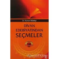 Divan Edebiyatından Seçmeler - Numan Külekçi - Akçağ Yayınları