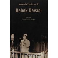 Bebek Davası - Kolektif - Kitabevi Yayınları