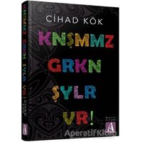 Konuşmamız Gereken Şeyler Var - Cihad Kök - Arunas Yayıncılık