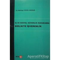 İş ve Sosyal Güvenlik Hukukunda Birlikte İşverenlik - Mehtap Yücel Bodur - Beta Yayınevi