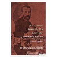 Şair-i Mader-zad İsmail Safa Bütün Şiirleri - Cem Ayden - Hiperlink Yayınları