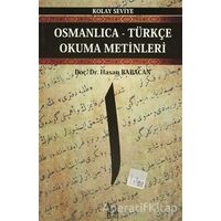 Osmanlıca-Türkçe Okuma Metinleri - Kolay Seviye-1 - Hasan Babacan - Altın Post Yayıncılık
