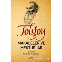Tolstoy - Makaleler ve Mektuplar - Lev Nikolayeviç Tolstoy - Akıl Fikir Yayınları