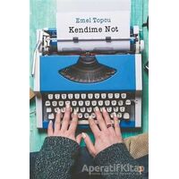 Kendime Not - Emel Topcu - Cinius Yayınları