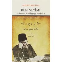 Ben Neyim? - Ahmet Mithat - Çizgi Kitabevi Yayınları