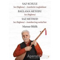 Saz - Schule Bağlama Metodu Saz Method - Mansur Bildik - Cinius Yayınları