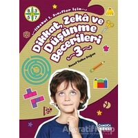Dikkat Zeka ve Düşünme Becerileri 3 - Yusuf Talha Doğan - Çamlıca Çocuk Yayınları