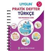 Sadık Uygun 5. Sınıf Türkçe Pratik Defter