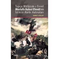 Topçu Mülazım-ı Evvel Mustafa Hulusi Efendinin İstiklal Harbi Hatıraları