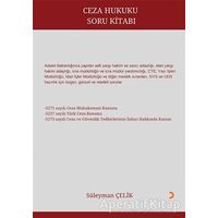 Ceza Hukuku Soru Kitabı - Süleyman Çelik - Cinius Yayınları