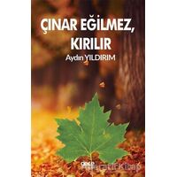 Çınar Eğilmez, Kırılır - Aydın Yıldırım - Gece Kitaplığı