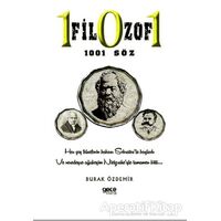 101 Filozof 1001 Söz - Burak Özdemir - Gece Kitaplığı