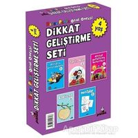 Okul Öncesi 4 Yaş Dikkat Geliştirme Seti (5 Kitap) - Afife Çoruk - Beyaz Panda Yayınları