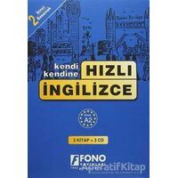 Hızlı İngilizce 2. Basamak (3 kitap + 3 CD) - Bahire Şerif - Fono Yayınları