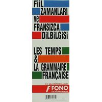 Fransızca Fiil Zamanları ve Dilbilgisi Tablosu - Kolektif - Fono Yayınları