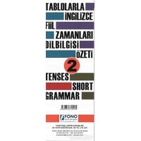 Tablolarla İngilizce Fiil Zamanları Dilbilgisi Özeti 2 - Kolektif - Fono Yayınları