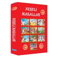 Neşeli Masallar 10 Kitap Set - Ülkü Unsu - Parıltı Yayınları