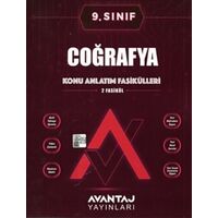 Avantaj 9. Sınıf Coğrafya Konu Anlatım Fasikülleri 2024 öncesi müfredat