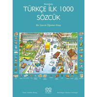 Resimlerle Türkçe İlk 1000 Sözcük - Heather Amery - 1001 Çiçek Kitaplar
