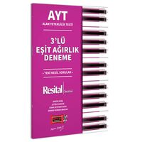 Yargı AYT Resital Serisi 3’lü Eşit Ağırlık Deneme