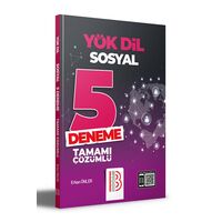 Benim Hocam YÖKDİL Sosyal Tamamı Çözümlü 5 Deneme