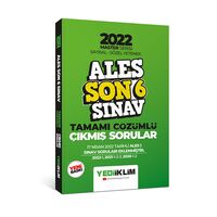 Yediiklim 2022 Ales Master Serisi Sayısal Sözel Yetenek Son 6 Sınav Tamamı Çözümlü Çıkmış Sorular
