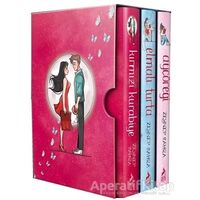 Ayçöreği - Elmalı Turta - Kırmızı Kurabiye Seti - 3 Kitap Takım - Zeynep Sahra - Ren Kitap