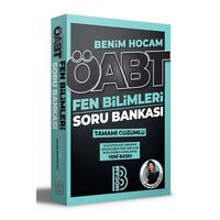 Benim Hocam 2022 ÖABT Fen Bilimleri Öğretmenliği Tamamı Çözümlü Soru Bankası