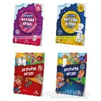 4-6 Yaş Okul Öncesi Aktivite Seti (4 Kitap) - Feyyaz Ulaş - Yeti Kitap