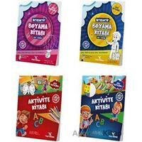 4-6 Yaş Okul Öncesi Aktivite Seti (4 Kitap) - Feyyaz Ulaş - Yeti Kitap