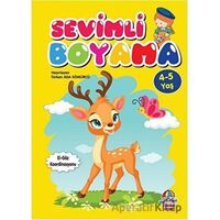 Sevimli Boyama (4-5 yaş) - Türkan Ada Kömürcü - Yağmur Çocuk