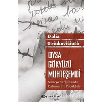 Oysa Gökyüzü Muhteşemdi - Dalia Grinkeviciute - Epsilon Yayınevi