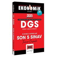 Yargı 2023 DGS Ekonomik Seri Tamamı Çözümlü Son 5 Yıl Çıkmış Sınav Soruları