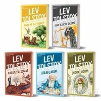 Lev Tolstoy Seti (5 Kitap Takım) - Lev Nikolayeviç Tolstoy - Dokuz Yayınları