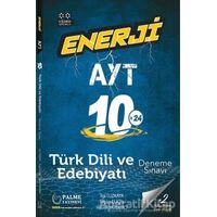 Enerji AYT 10 Türk Dili Ve Edebiyatı Deneme Sınavı - İlgi Tuzkaya - Palme Yayıncılık