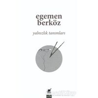 Yalnızlık Tanımları - Egemen Berköz - Ayrıntı Yayınları