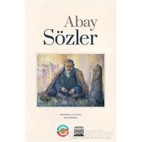 Sözler - Abay Konanbayuli - Anatolia Kitap