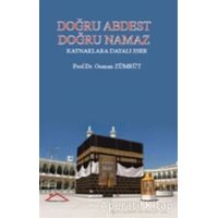 Doğru Abdest Doğru Namaz - Osman Zümrüt - Kırmızı Çatı Yayınları