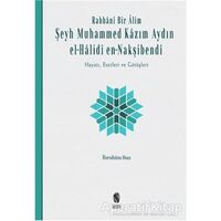 Rabbani Bir Alim: Şeyh Muhammed Kazım Aydın el-Halidi en-Nakşibendi - İbrahim Baz - İnsan Yayınları