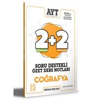 Benim Hocam 2021 AYT Coğrafya 2+2 Soru Destekli Özet Ders Notları