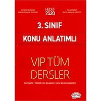 Editör 3.Sınıf Vip Tüm Dersler Konu Anlatımlı Hedef 2020