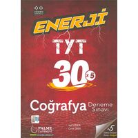 TYT Coğrafya Enerji 30 Deneme Sınavı Palme Yayınları