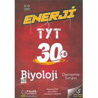 TYT Biyoloji Enerji 30 Deneme Sınavı Palme Yayınları