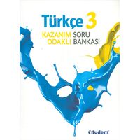 Tudem 3.Sınıf Türkçe Kazanım Odaklı Soru Bankası