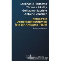 Avrupa’nın Demokratikleştirilmesi için Bir Antlaşma Teklifi