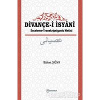 Divançe-i İsyanı - Bülent Şığva - Fenomen Yayıncılık
